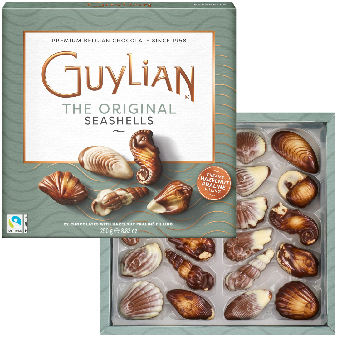 GUYLIAN  SEA SHELL BAR MILK 30G